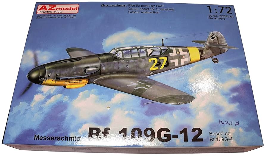 メッサーシュミット1/72プラモデル完成品 1/72 ファインモールド メッサーシュミット🇩🇪Bf109🍺 . 【製作